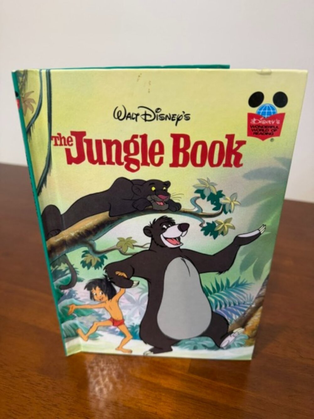 VINTAGE 1993 Disney The Jungle Book Hardcover Book